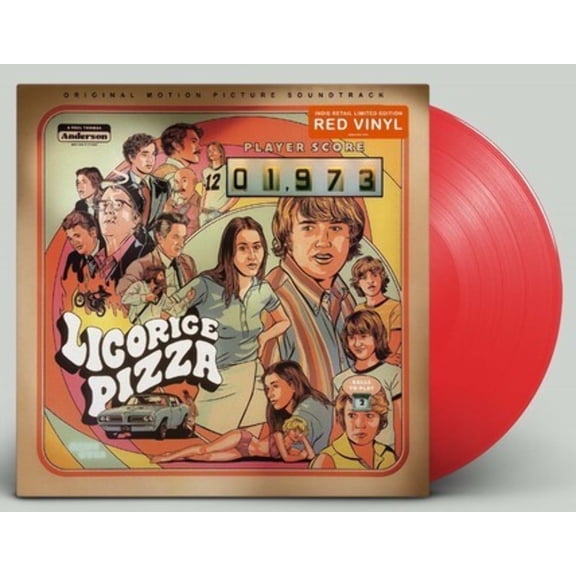 Various Artists Licorice Pizza (Original Motion Picture Soundtrack) (Limited Edition, Indie Exclusive, Red Colored Vinyl) (2 Lp's) Records & LPs