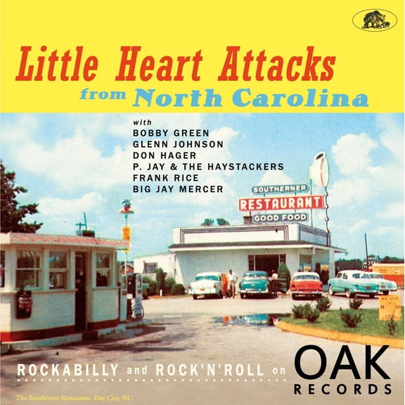 Various Artists - Little Heart Attacks From North Carolina: Rockabilly And Rock 'n' Roll On Oak Records (Various Artists) - Rock - Vinyl