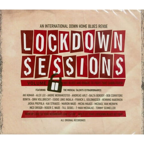 Various Artists - Lockdown Sessions 2: Hot Blues & Boogie To Fight That Cabin Fever (Various Artist) - Pop Rock - CD