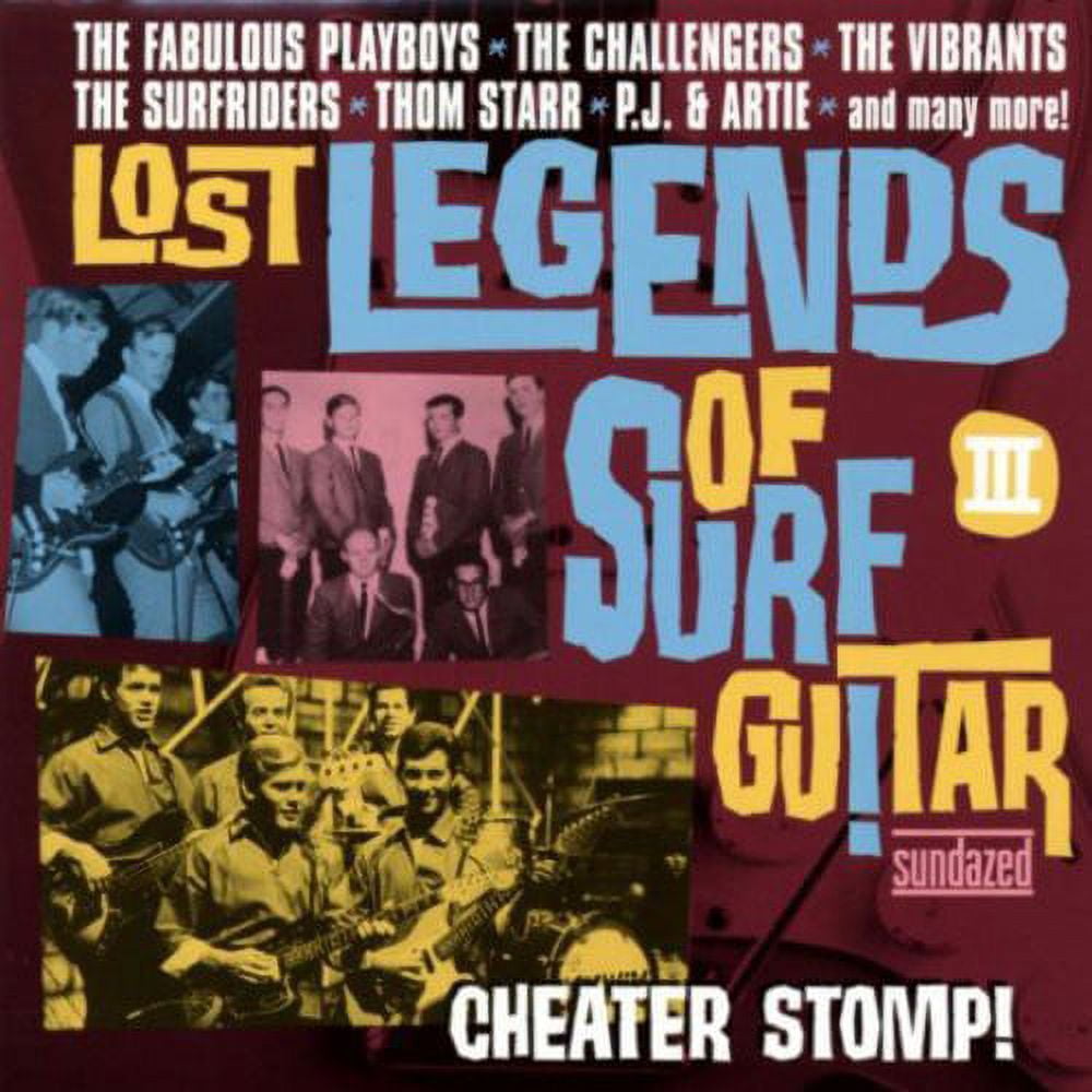Lost Legends Of Surf Guitar 3 Cheater Stomp CD (Sundazed