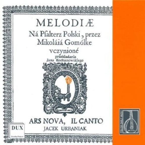 Various Artists - Melodies for the Polish Psalter: Psalms / Various - Music & Performance - CD