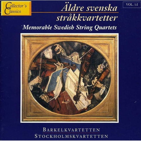 Various Artists - Memorable Swedish String Quartets 1 / Various - Music & Performance - CD