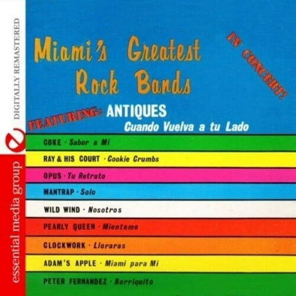 Various Artists - Miami's Greatest Rock Bands in Concert! - Latin Pop - CD