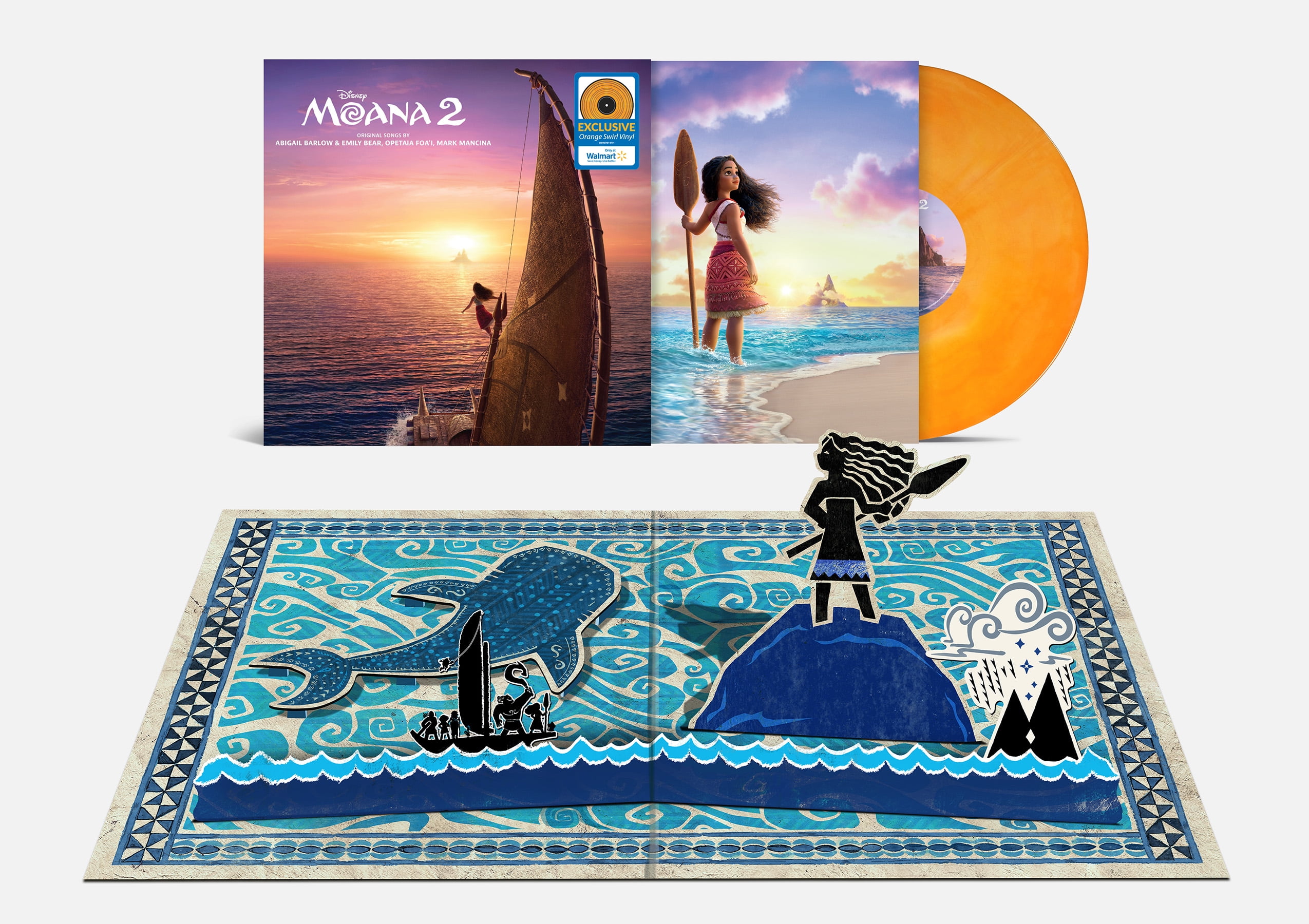 Various Artists - Moana 2 (Walmart Exclusive) - Vinyl - Walmart.com