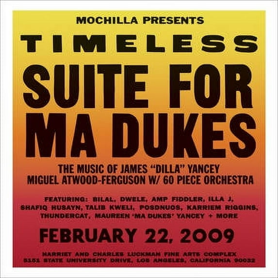Various Artists Mochilla Presents Timeless: Suite For Ma Dukes Records & LPs