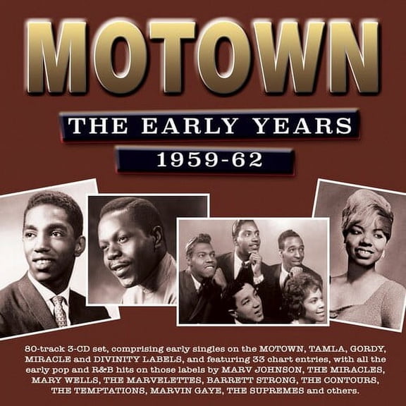 Various Artists - Motown: The Early Years 1959-62 (Various Artists) - Music & Performance - CD