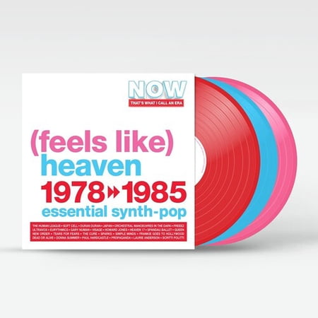Various - Now That's What I Call An Era-(Feels Like) Heaven: 1978-1985 / Various - Red, Blue & Pink Colored Vinyl - Music & Performance