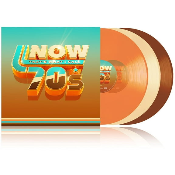Various Artists - Now That's What I Call The 70's / Various - Orange, Beige & Brown Colored Vinyl - Music & Performance