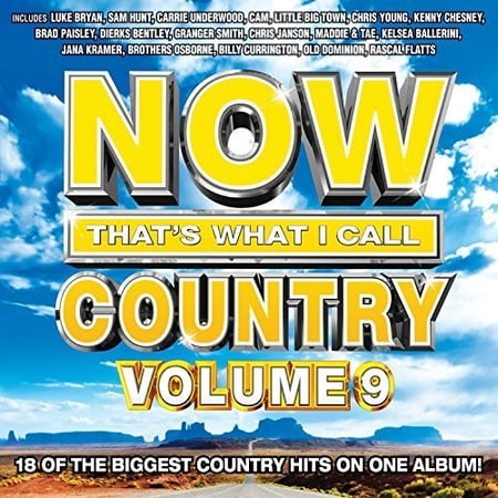 Various Artists - Now That's What I Call Country 9 / Various - Music & Performance - CD