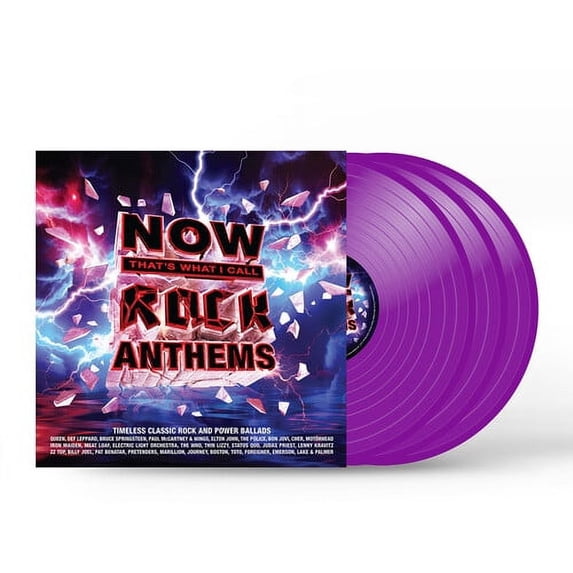 Various Artists - Now That's What I Call Rock Anthems / Various - Purple Colored Vinyl - Music & Performance