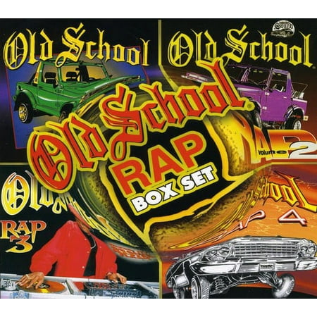 Various Artists - Old School Rap, Vol. 1-4 - Music & Performance - CD