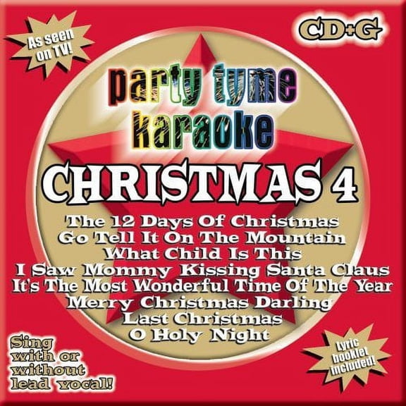 Various Artists - Party Tyme Karaoke: Christmas, Vol. 4 - Christmas Music - CD