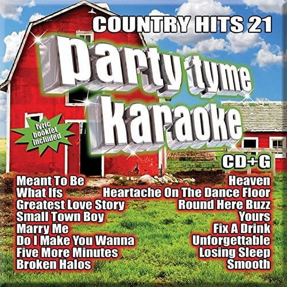 SYBERSOUND Various Artists - Party Tyme Karaoke - Country Hits 21 - Music & Performance - CD