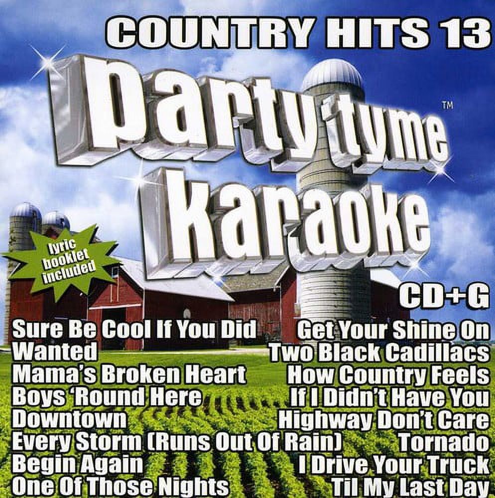 Various Artists - Party Tyme Karaoke: Country Hits, Vol. 13 - Country - CD - image 1 of 2