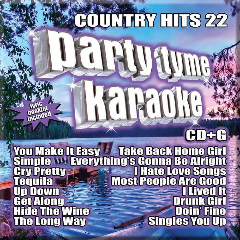 SYBERSOUND Various Artists - Party Tyme Karaoke: Country Hits, Vol. 22 - Music & Performance - CD