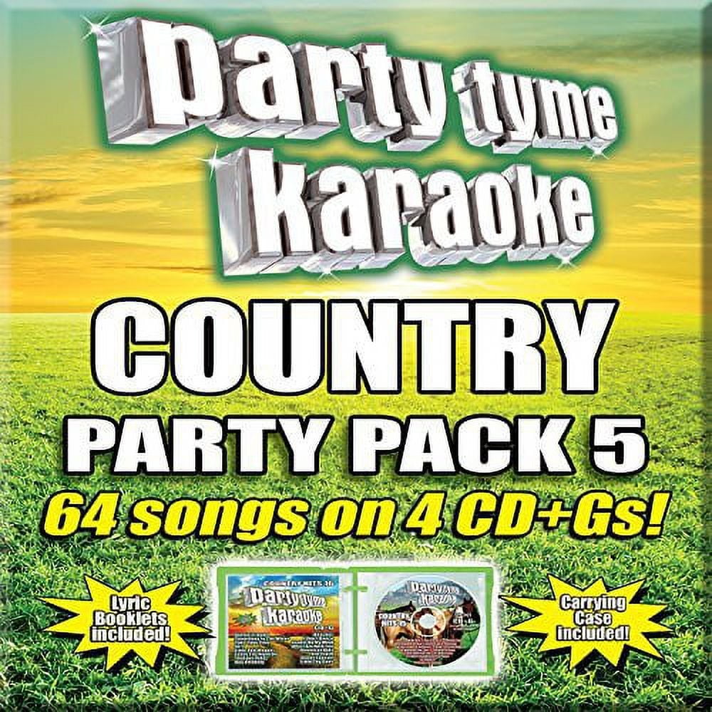 SYBERSOUND Various Artists - Party Tyme Karaoke: Country Party Pack 5 - Karaoke - CD