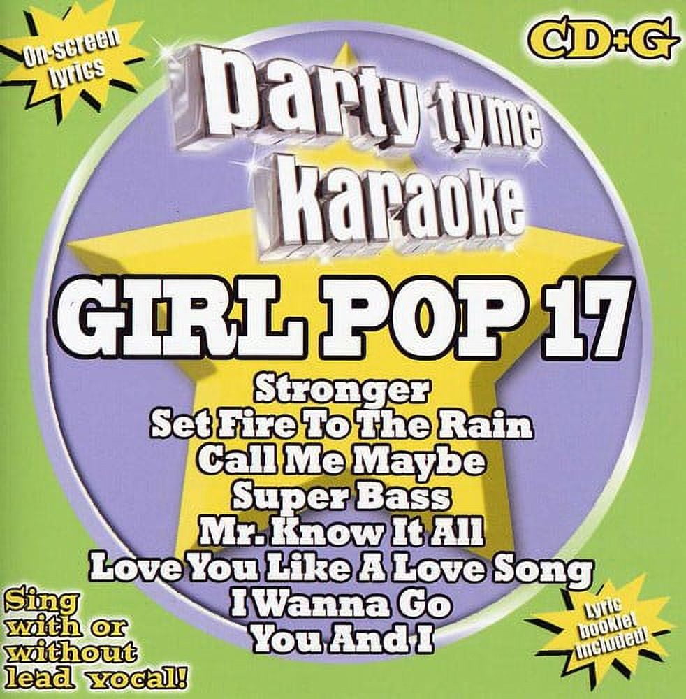Various Artists - Party Tyme Karaoke: Girl Pop 17 / Various - Music & Performance - CD