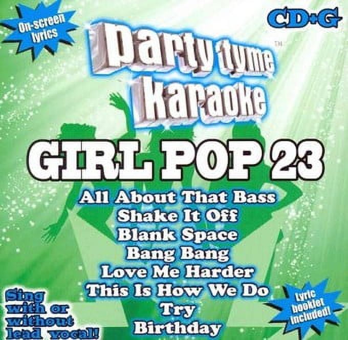 SYBERSOUND Various Artists - Party Tyme Karaoke: Girl Pop 23 - CD