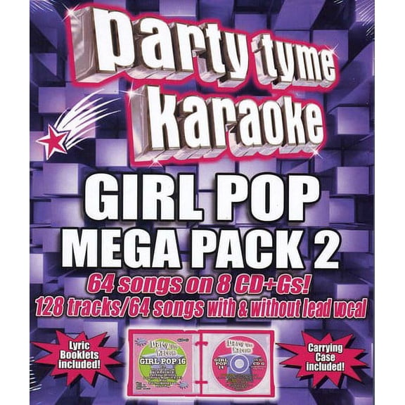 Various Artists - Party Tyme Karaoke: Girl Pop Mega Pack 2 / Various - Pop Rock - CD