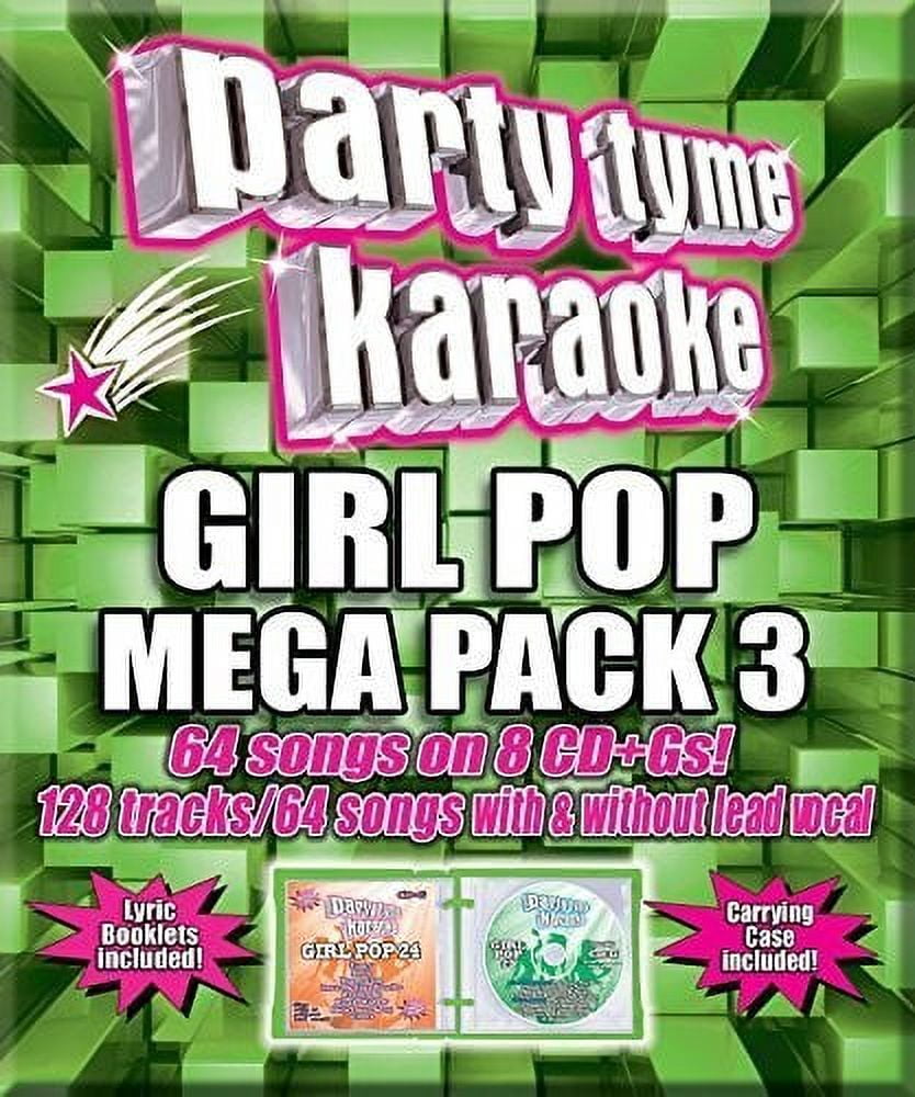 Various Artists - Party Tyme Karaoke: Girl Pop Mega Pack 3 - Karaoke - CD