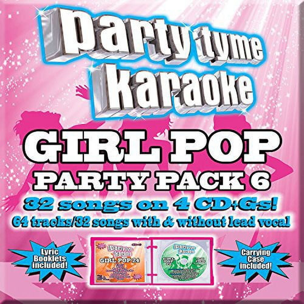 SYBERSOUND Various Artists - Party Tyme Karaoke: Girl Pop Party Pack 6 - Karaoke - CD