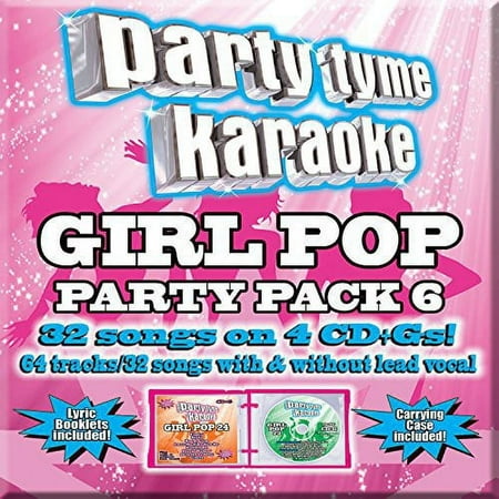 Various Artists - Party Tyme Karaoke: Girl Pop Party Pack 6 - Karaoke - CD