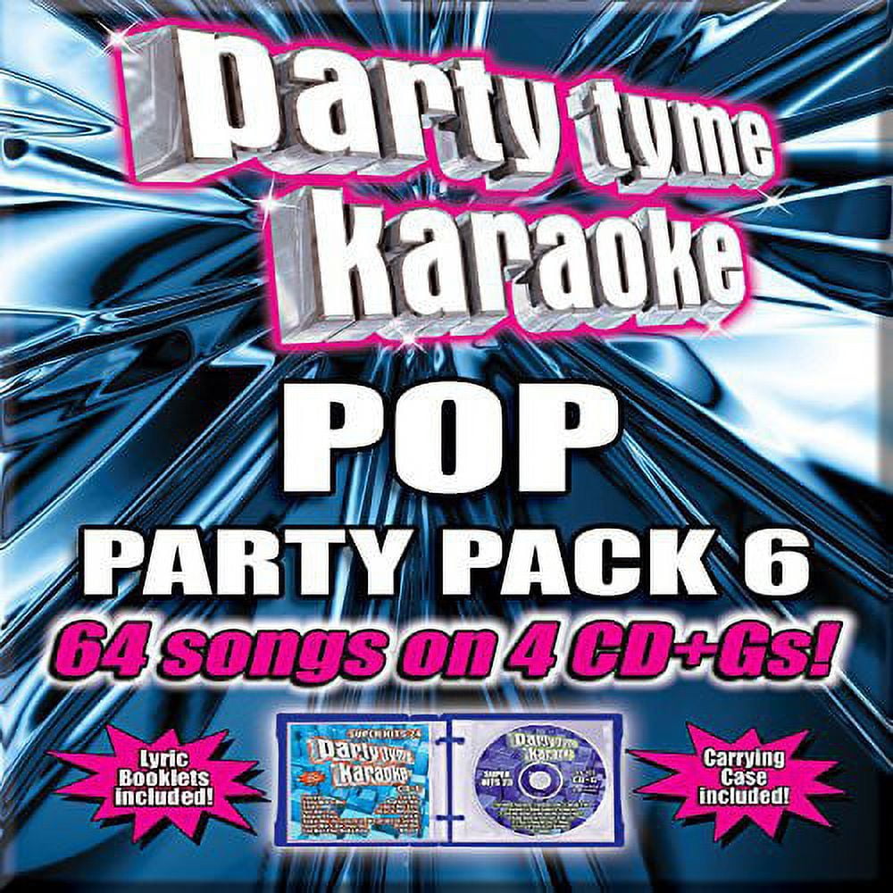SYBERSOUND Various Artists - Party Tyme Karaoke: Pop Party Pack 6 - Karaoke - CD