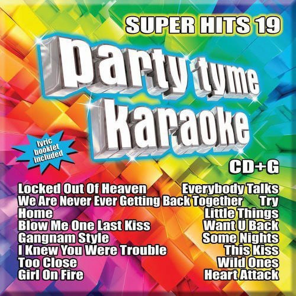 Various Artists - Party Tyme Karaoke: Super Hits 19 - Rock - CD - image 1 of 1