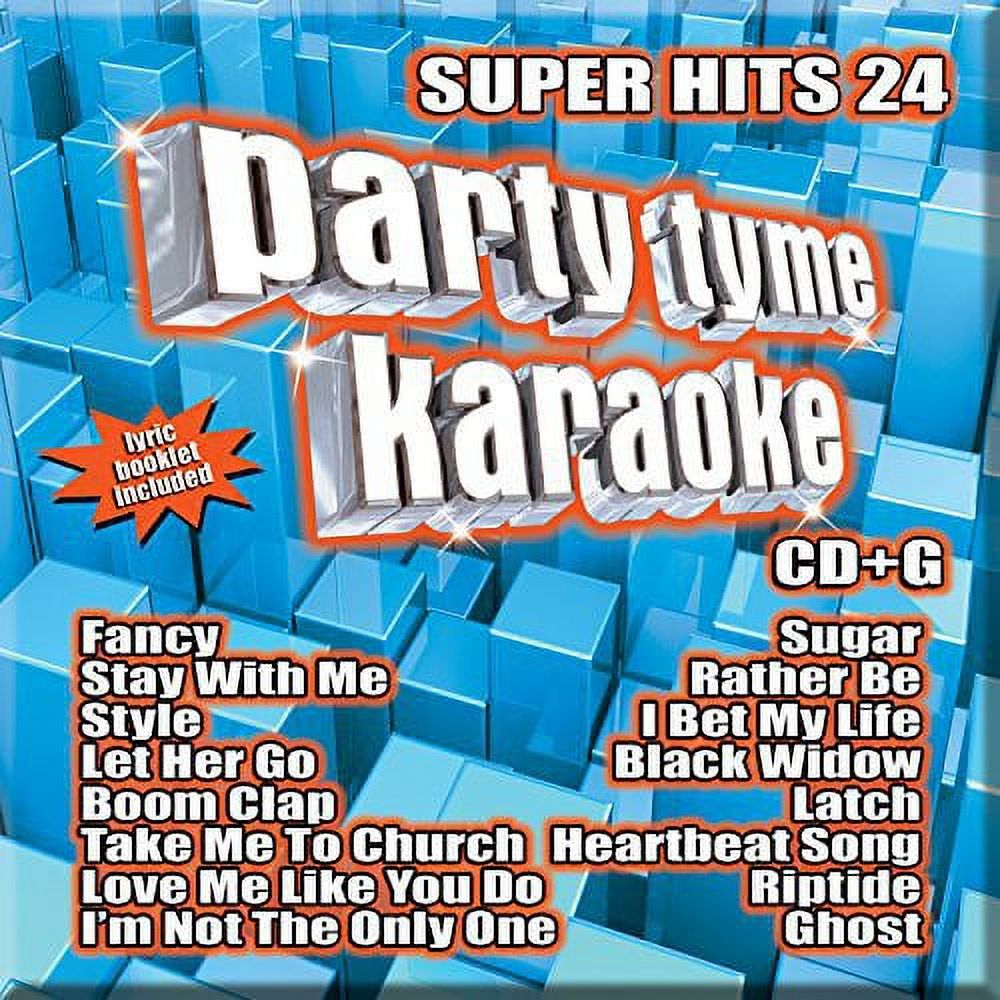 Various Artists - Party Tyme Karaoke: Super Hits 24 - Karaoke - CD - image 1 of 2