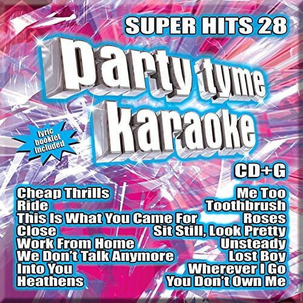 DEFAULT Various Artists - Party Tyme Karaoke: Super Hits, Vol. 28 - Karaoke - CD