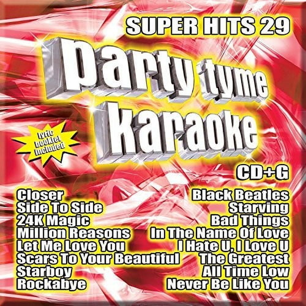 PARTY TYME KARAOKE: SUPER HITS 29 / VARIOUS Various Artists - Party Tyme Karaoke: Super Hits, Vol. 29 - Karaoke - CD