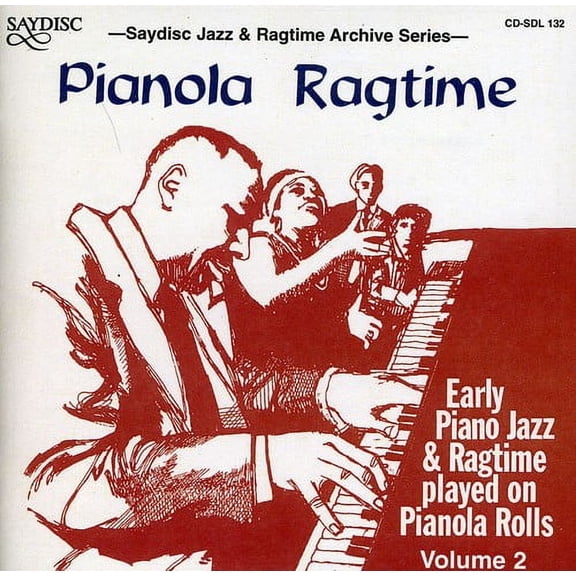Various Artists - Pianola Ragtime: Early Piano Jazz and Ragtime On Pianola Rolls, Vol. 2 - Music & Performance - CD