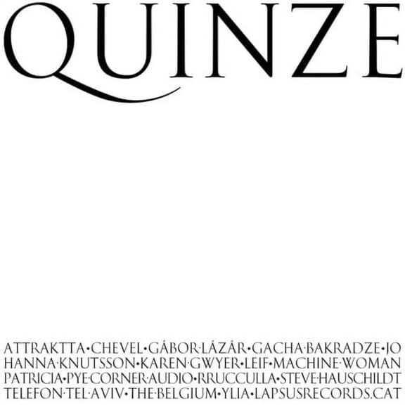 Various Artists - Quinze (Various Artists) - Music & Performance - Vinyl