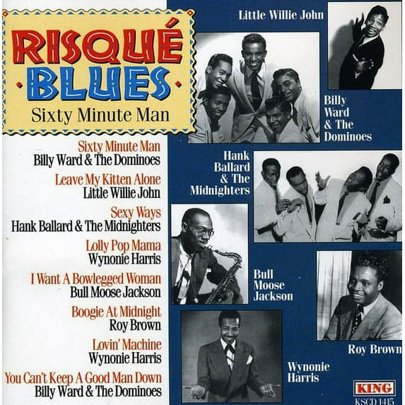 Various Artists - Risque Blues / 60 Minute Man / Various - Music & Performance - CD