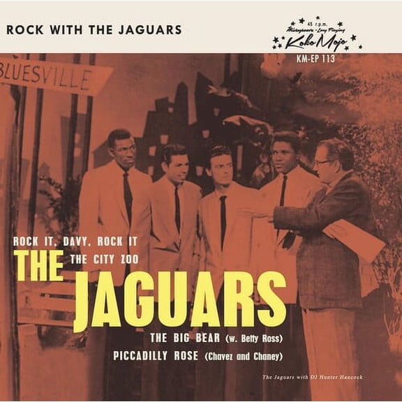 Various Artists - Rock With The Jaguars (Various Artists) - Blues - Vinyl [7-Inch]