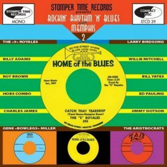 Various Artists - Rockin Rhythm N Blues From Memphis Vol 2 / Various - CD