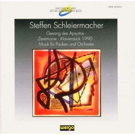 Various Artists - Schleiermacher: Gesand Des Apsyrtos / Various - Music & Performance - CD