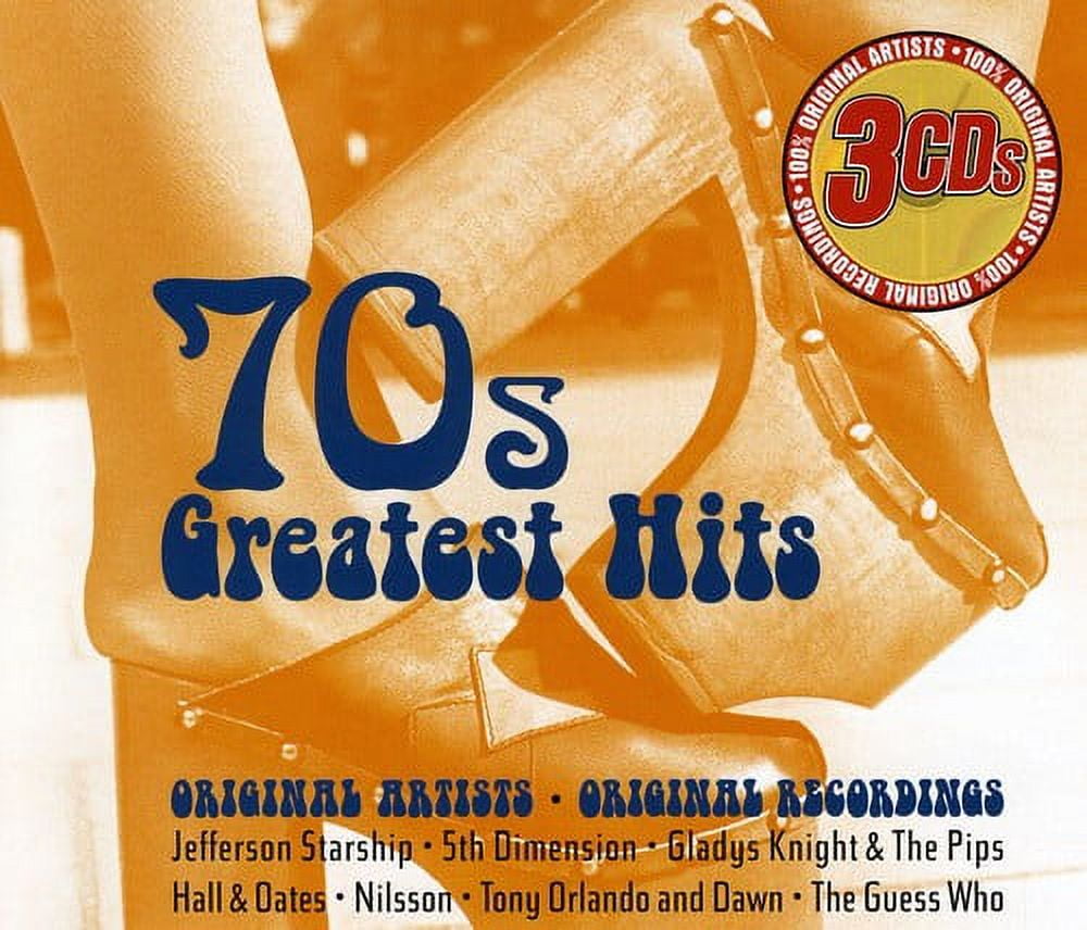 70s Greatest Hits Triple Disc Compilation CD