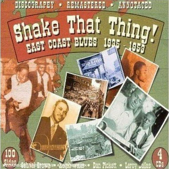 Various Artists - Shake That Thing: East Coast Blues 1935-1953 - Music & Performance - CD