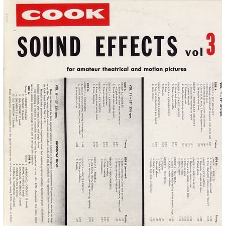Various Artists - Sound Effects 3 / Various - Soundtracks - CD