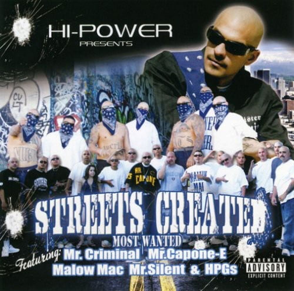 Various Artists - Streets Created Most Wanted - Rap / Hip-Hop - CD