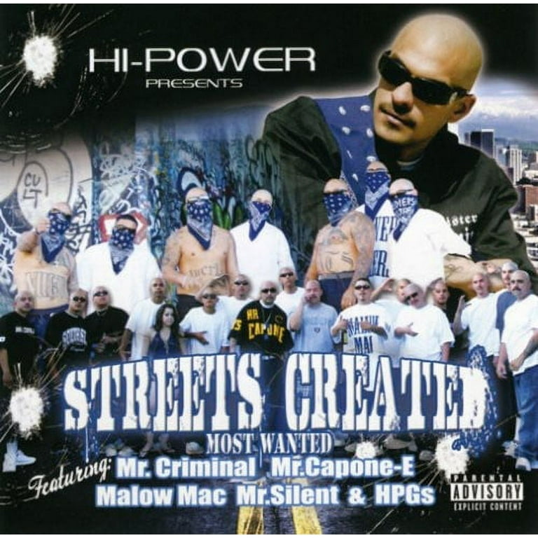 Various Artists - Streets Created Most Wanted - Rap / Hip-Hop - CD