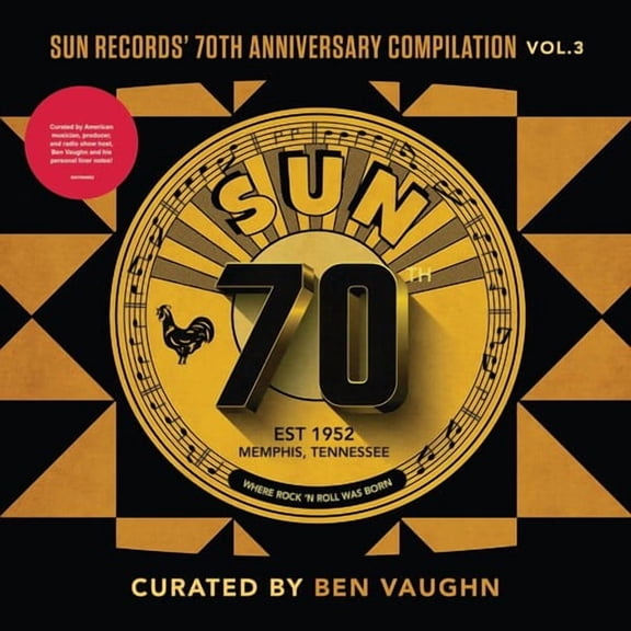 Various Artists - Sun Records' 70th Anniversary Compilation, Vol. 3 [Curated By Ben Vaug hn] (Various Artists) - Music & Performance - Vinyl