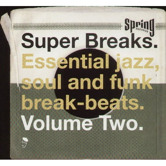 Various Artists - Super Breaks: Essential Funk Soul and Jazz Samples and Break-Beats, Vol. 2 - Music & Performance - Vinyl