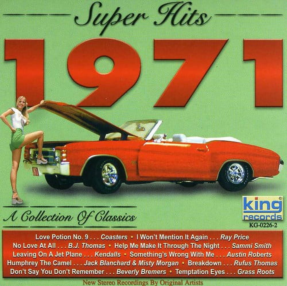 KING Various Artists - Super Hits 1971 - Music & Performance - CD