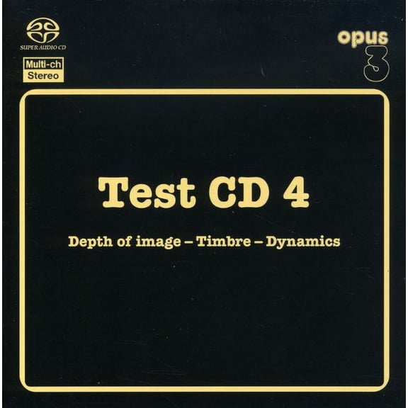Various Artists - Test CD 4: Acoustic Music / Various - Music & Performance - SACD