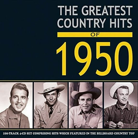 Various Artists - The Greatest Country Hits Of 1950 - Music & Performance - CD