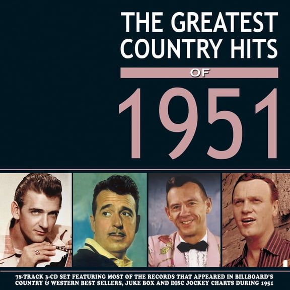 Various Artists - The Greatest Country Hits Of 1951 (Various Artists) - Music & Performance - CD
