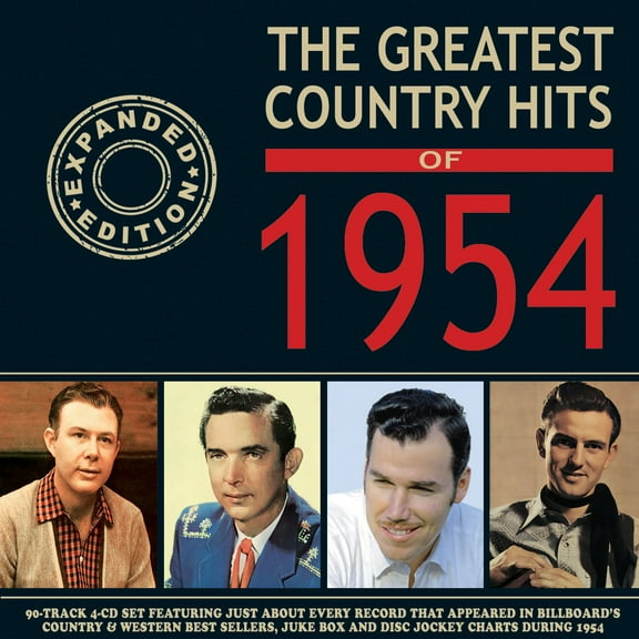 Various Artists - The Greatest Country Hits Of 1954 (Various Artists) - Music & Performance - CD