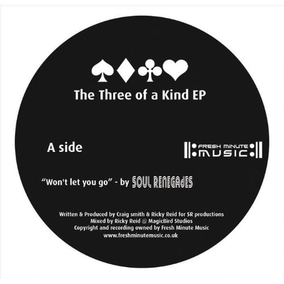 Various Artists The Three Of A Kind Ep (Vinyl Record)